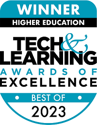 2023 Tech & Learning Award for Excellence in Higher Education