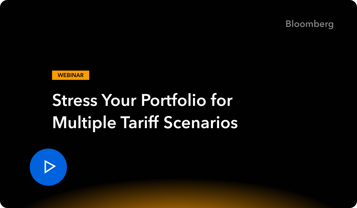 Stress Your Portfolio for Multiple Tariff Scenarios