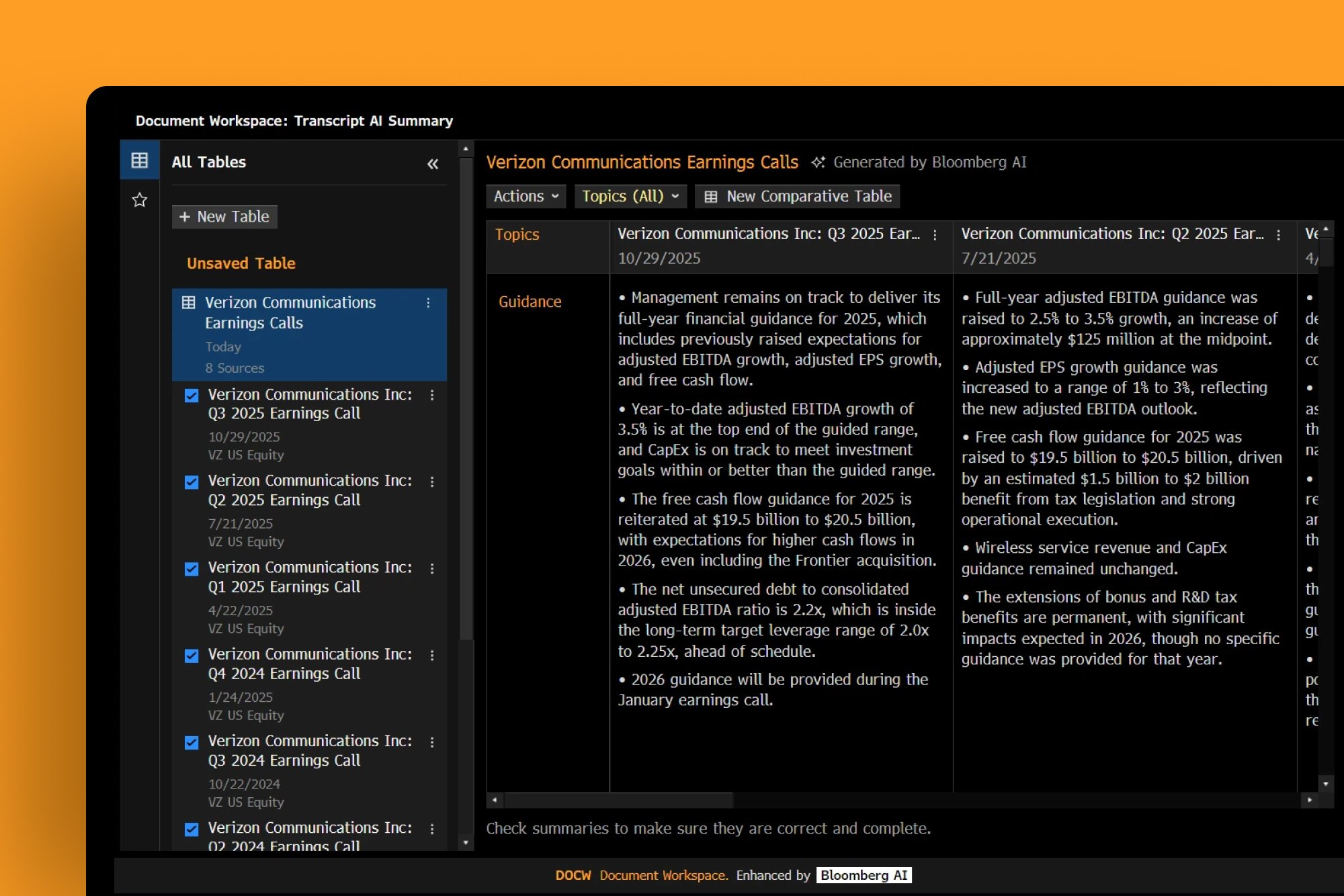 Turn information into conviction